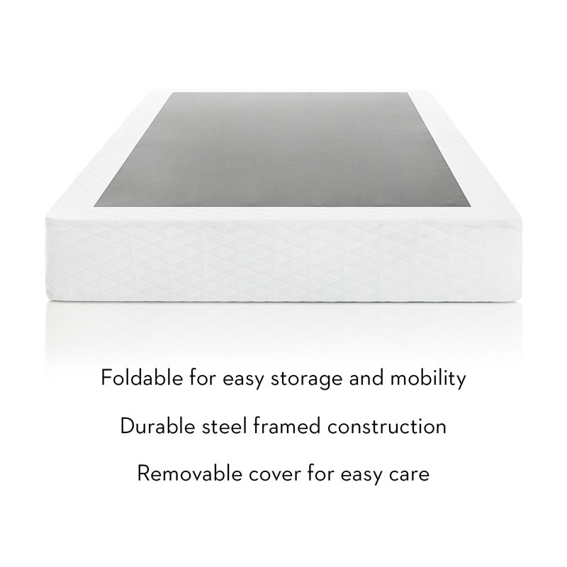 Lucid Folding Metal Box Spring & Reviews Wayfair